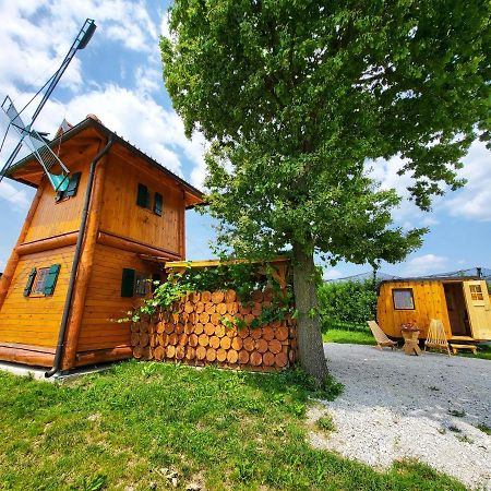 Villa Unique Wooden Holiday House In Nature Lukovica pri Domžalah Exterior foto