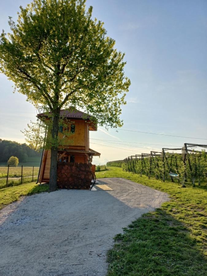 Villa Unique Wooden Holiday House In Nature Lukovica pri Domžalah Exterior foto